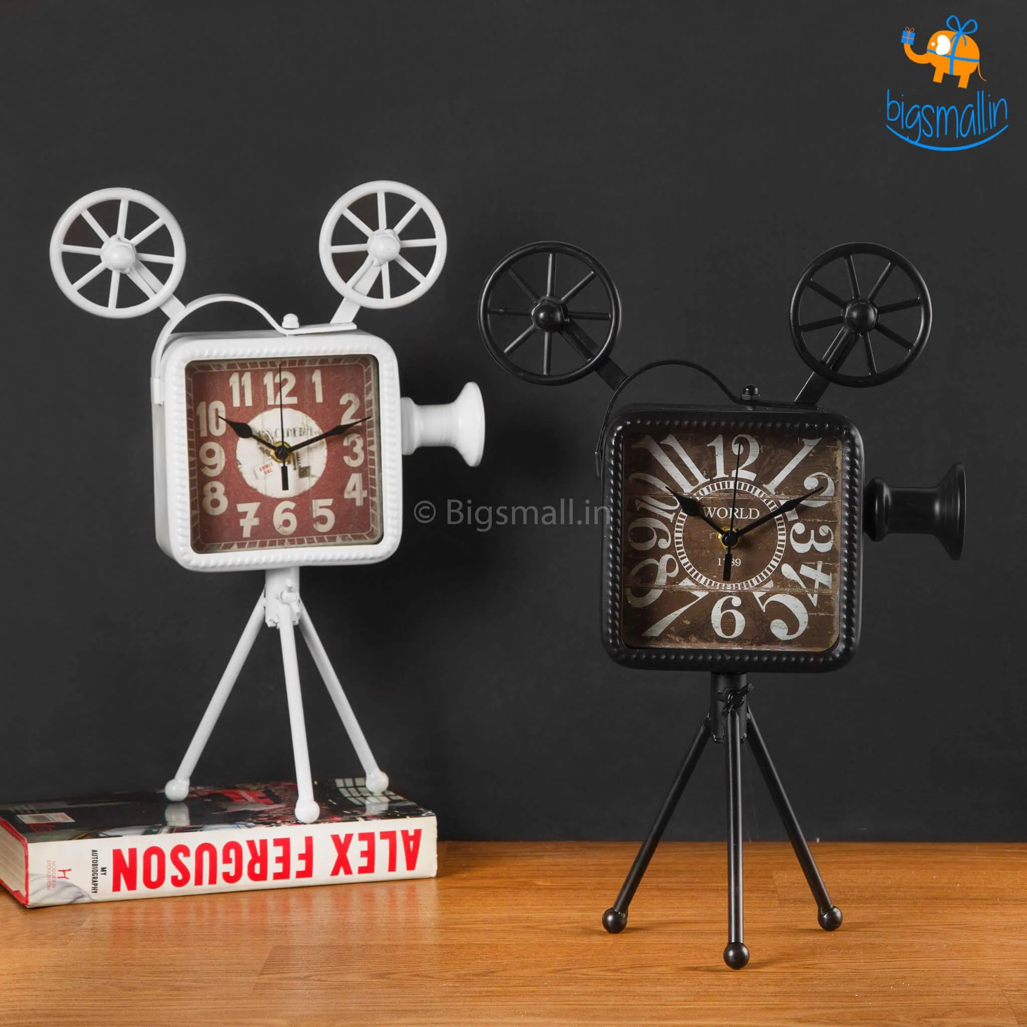 Vintage Video Camera Clock
