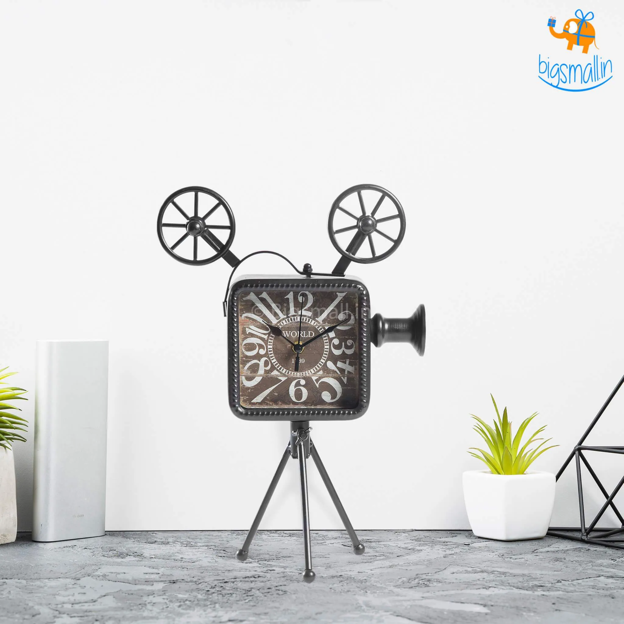 Vintage Video Camera Clock