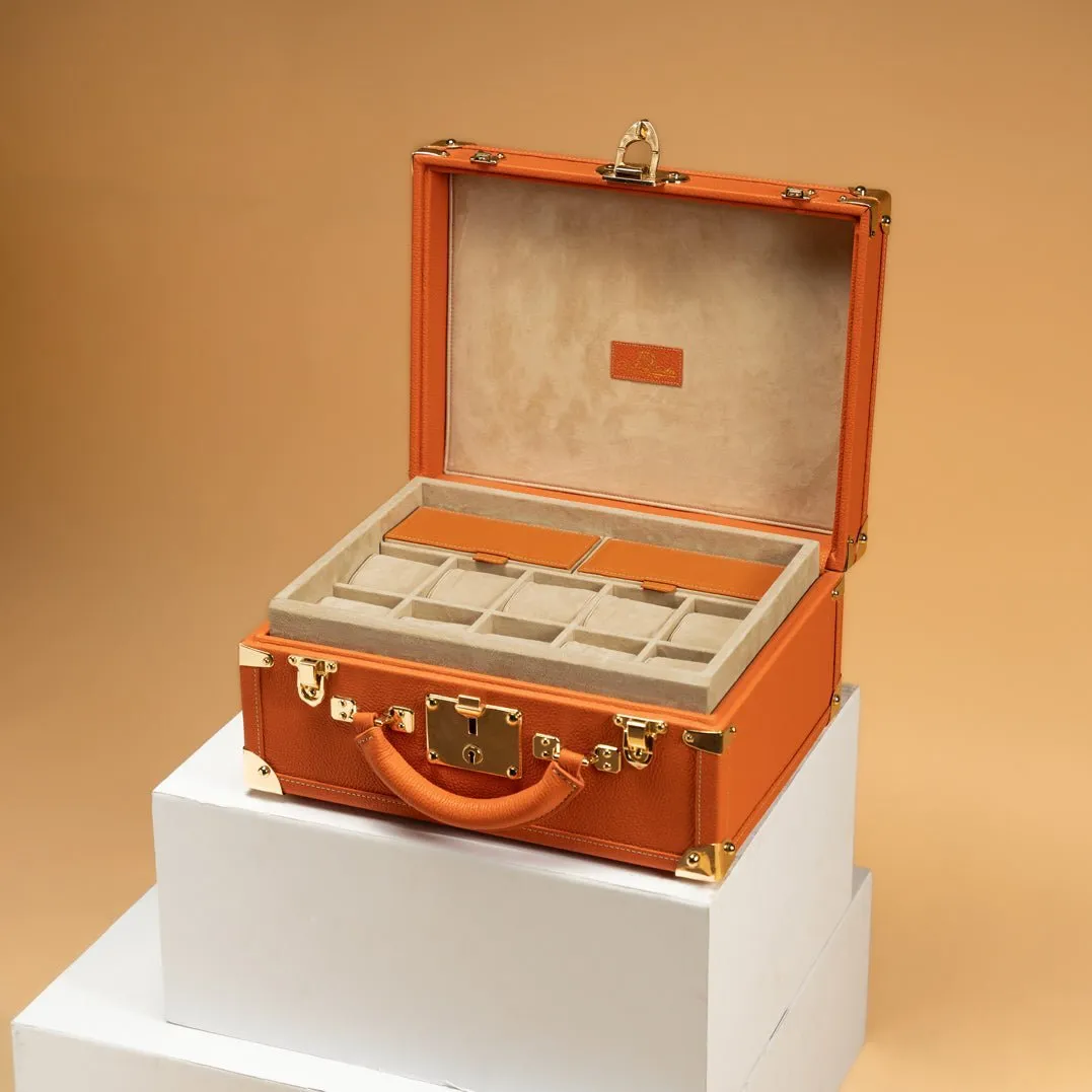 Watch Trunk - Togo Orange