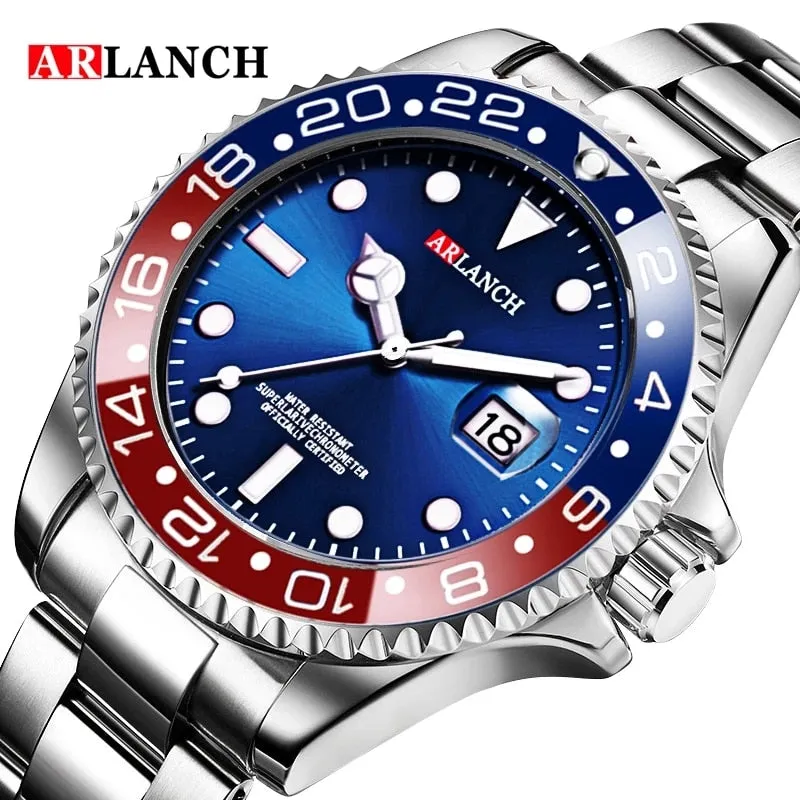 Water Ghost Stainless Steel Top Brand Luxury Submariner Sport Waterproof Classic