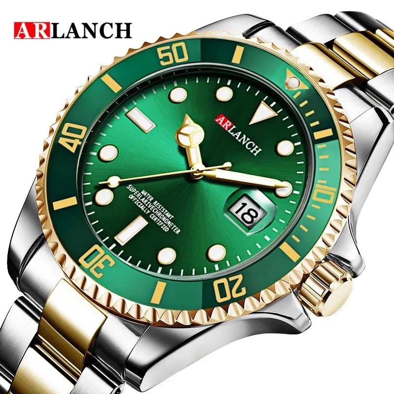 Water Ghost Stainless Steel Top Brand Luxury Submariner Sport Waterproof Classic