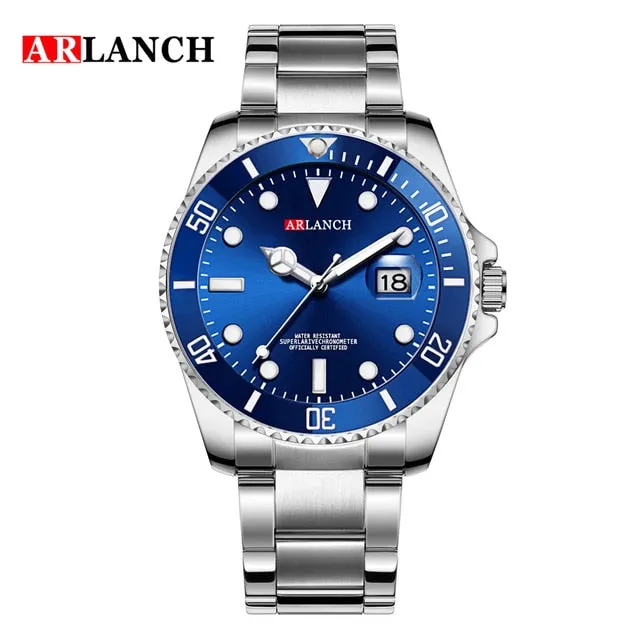 Water Ghost Stainless Steel Top Brand Luxury Submariner Sport Waterproof Classic