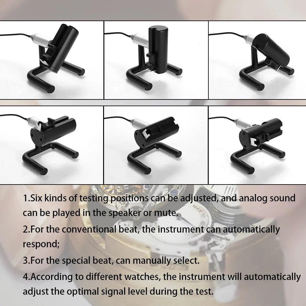 WeiShi No.1900/No.1000 Timegrapher Precise Mechanical Watch Test Repairing Tool Multifunctional Instrument