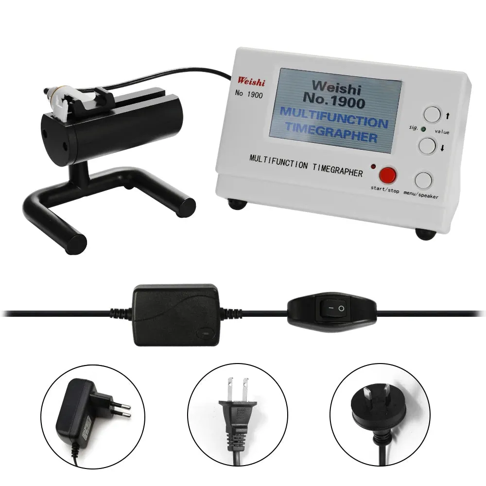 WeiShi No.1900/No.1000 Timegrapher Precise Mechanical Watch Test Repairing Tool Multifunctional Instrument