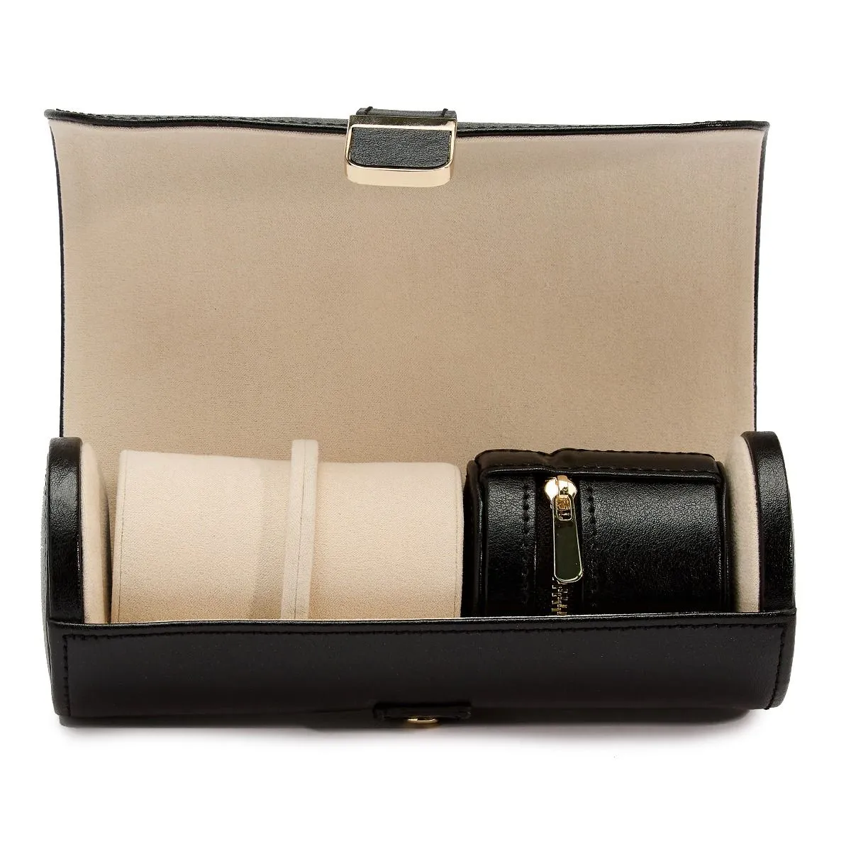 Wolf - Palermo Double Watch Roll w Case | 213902