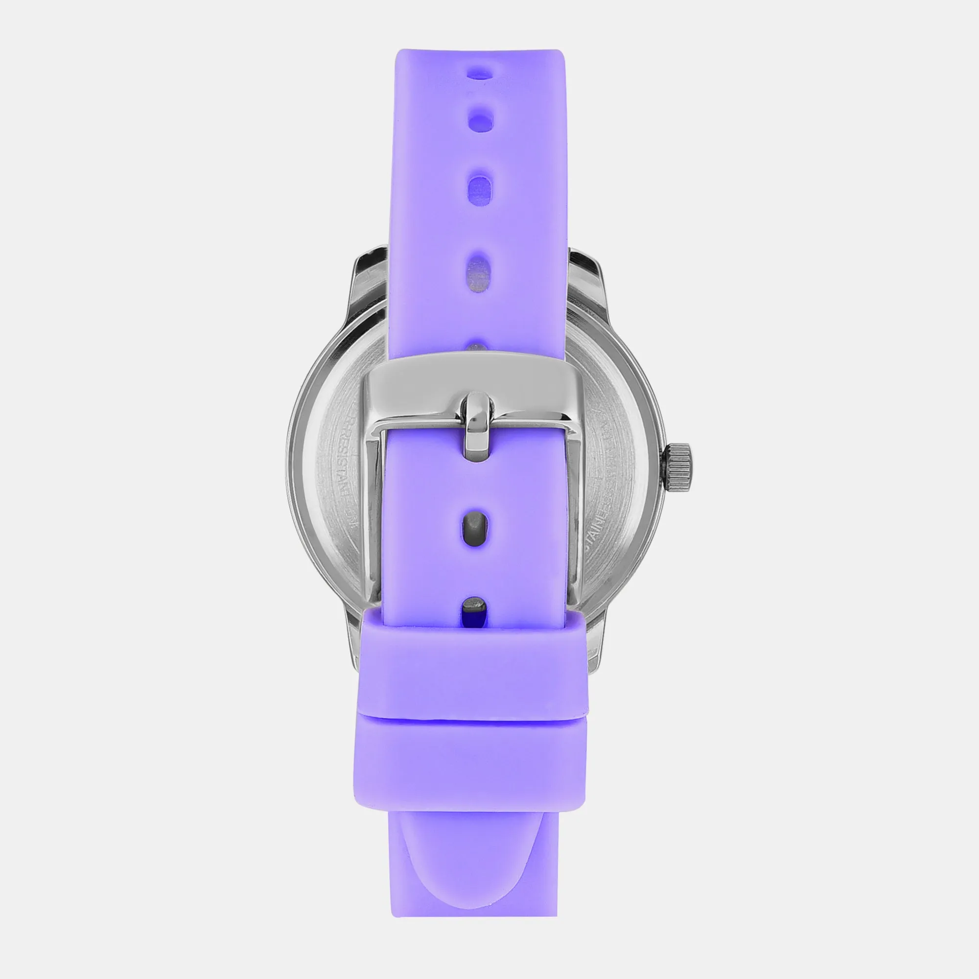 Women's Purple Analog Silicone Watch TW048HL15