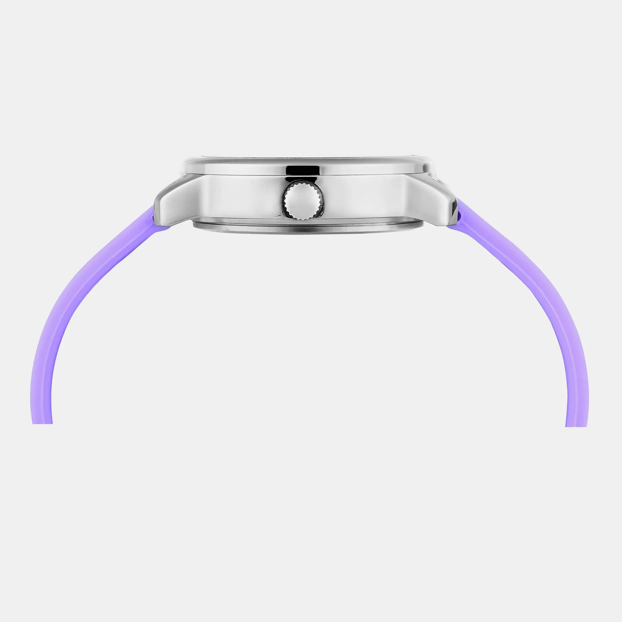 Women's Purple Analog Silicone Watch TW048HL15