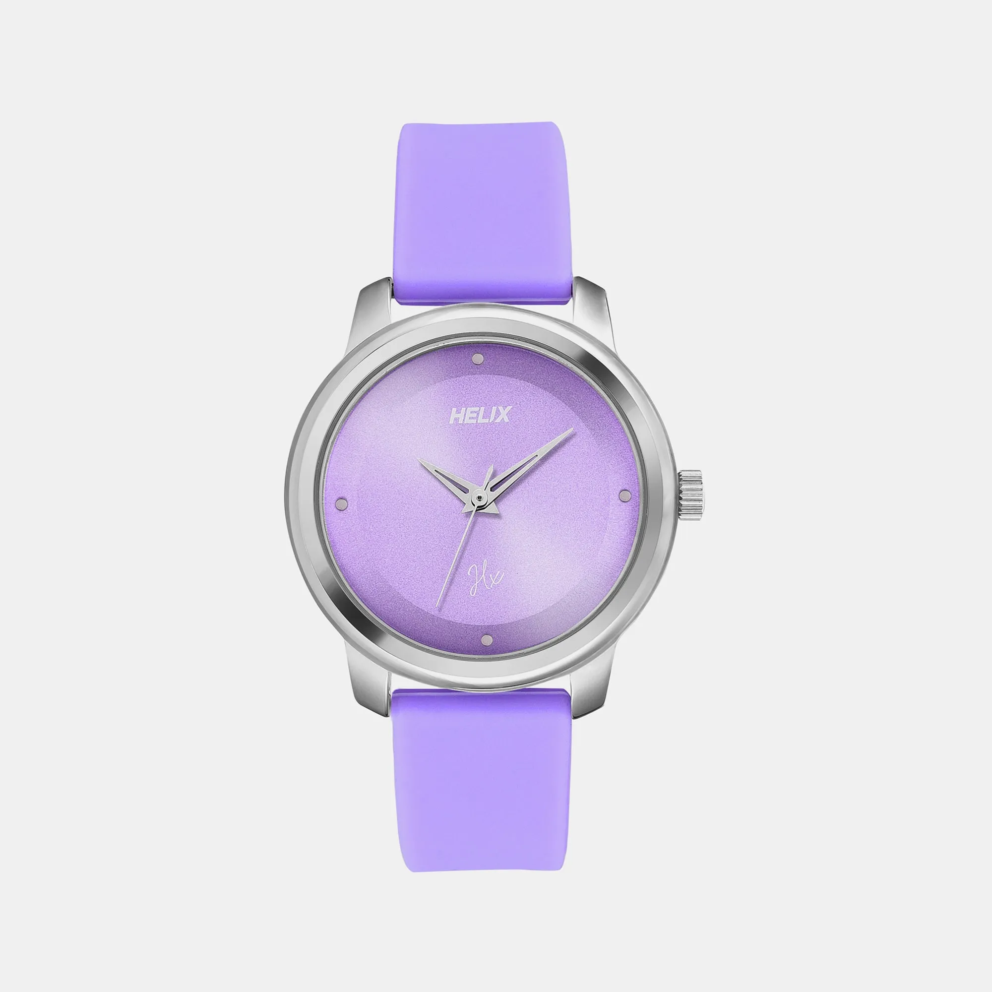 Women's Purple Analog Silicone Watch TW048HL15