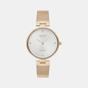 Women's Silver Analog Stainless Steel Watch V256LXVIMV-DD