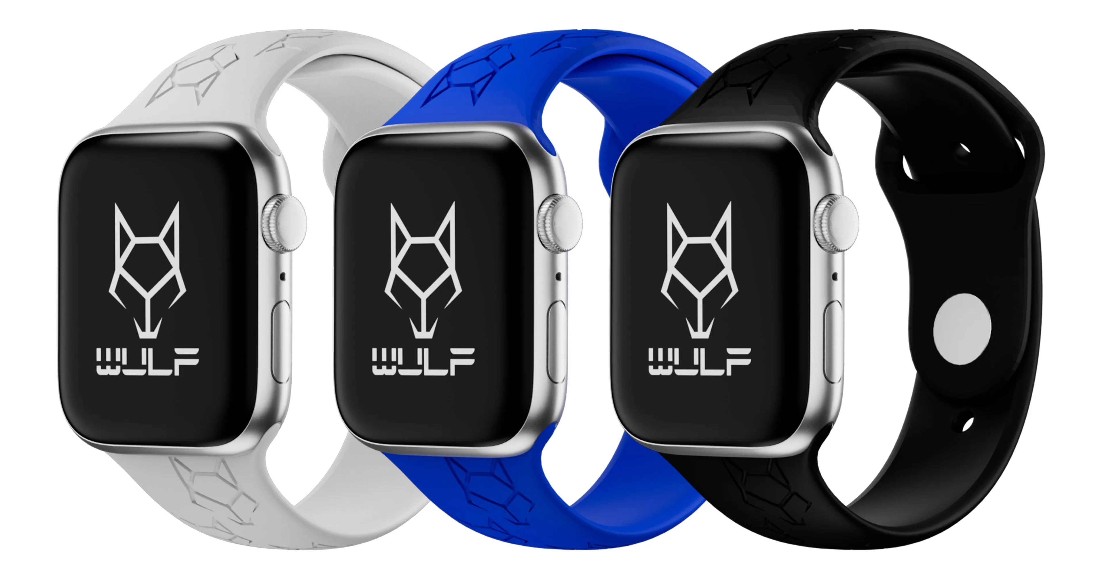 Wulf Sports Watch Band 3-Pack - Made for the Apple Watch