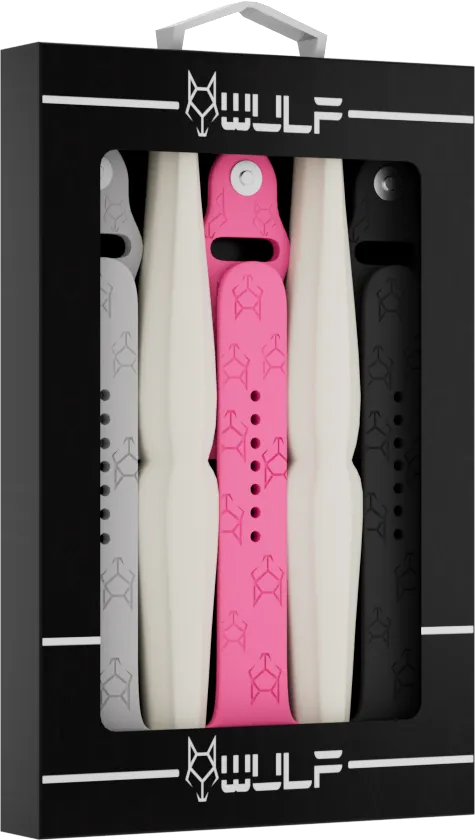 Wulf Sports Watch Band 3-Pack - Made for the Apple Watch