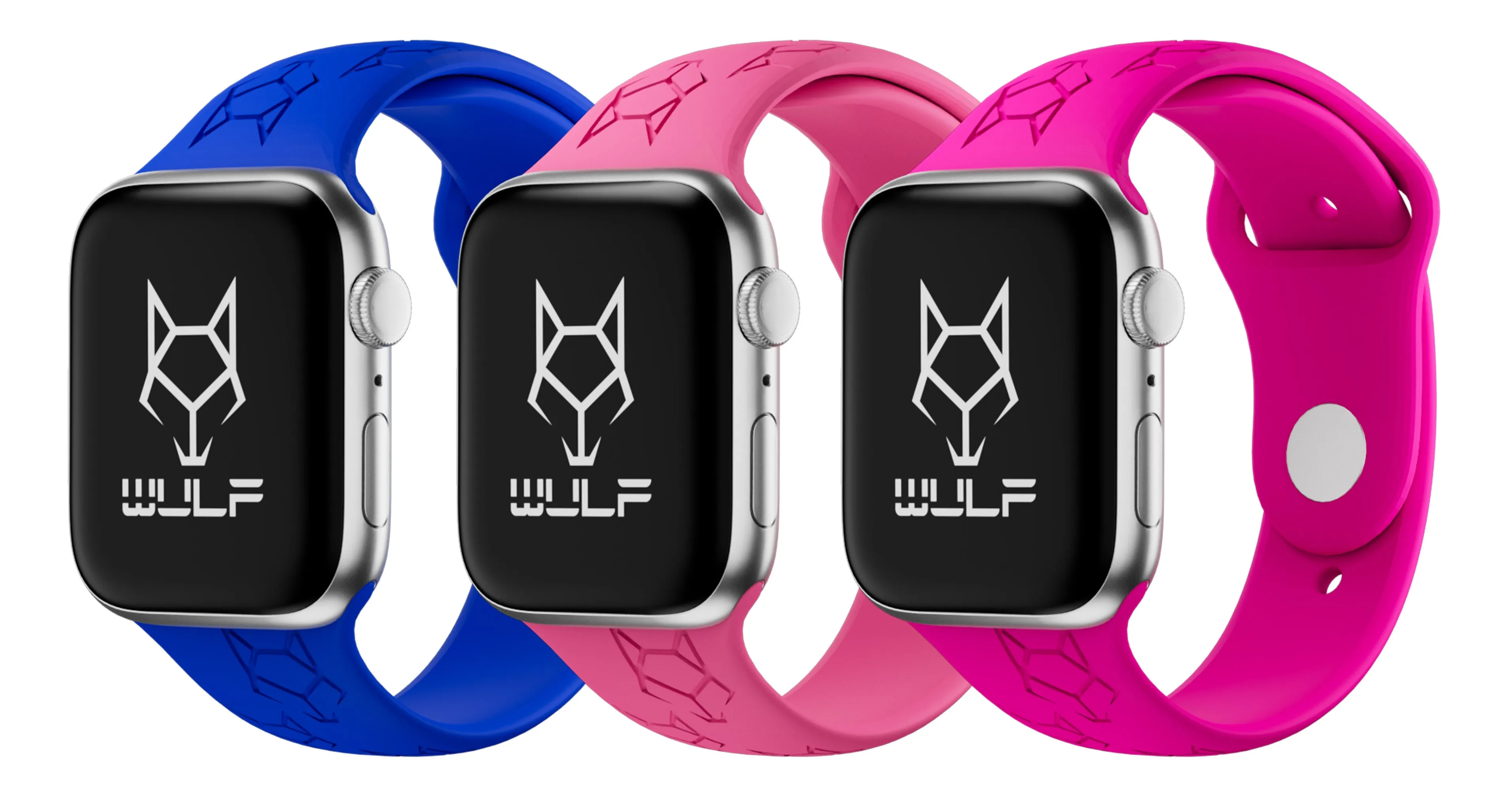 Wulf Sports Watch Band 3-Pack - Made for the Apple Watch