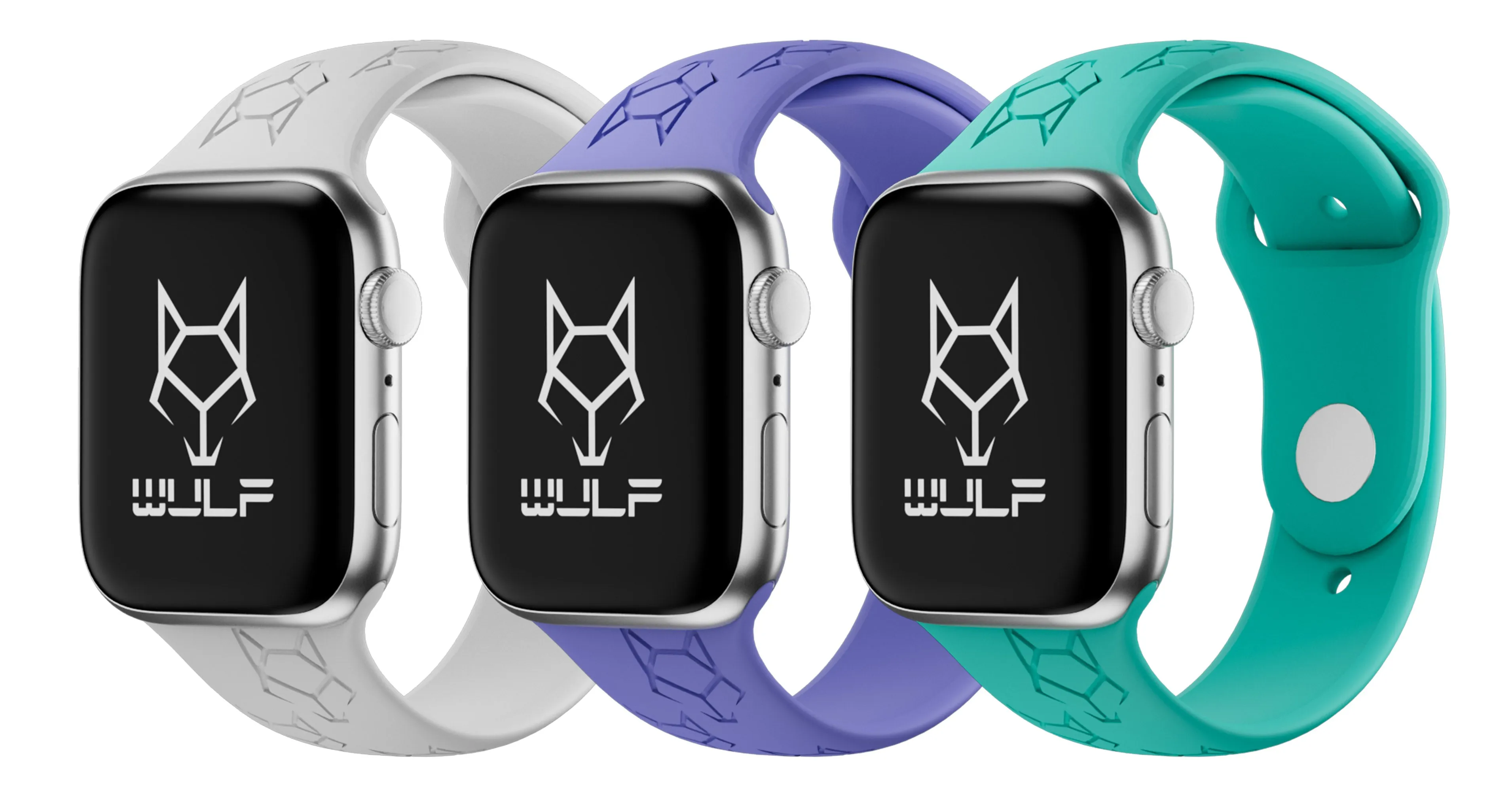 Wulf Sports Watch Band 3-Pack - Made for the Apple Watch