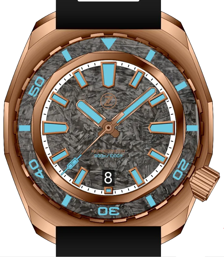 Zelos Hammerhead V3 Bronze SW Limited Edition (Nearly new)