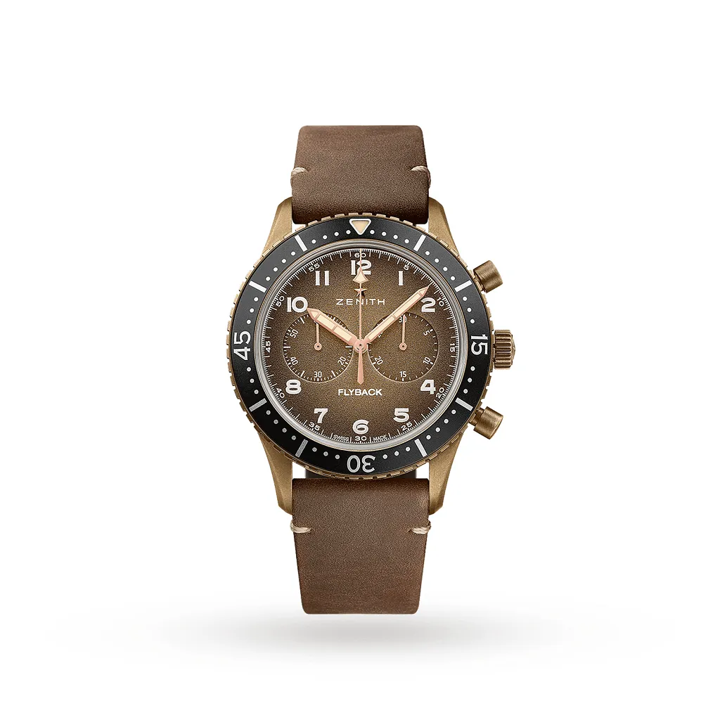 Zenith Pilot Cronometro Tipo CP-2 Flyback Men's 43mm Watch 29.2240.405/18.C801